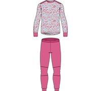 Completo sotto maillot e leggings per bambini Helly Hansen Graphic Lifa Rose 8 anni