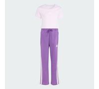Completo Sportivo Bambina T-Shirt Pantalone Adidas JZ5356 Viola