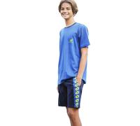 Completo Sportivo cotone Bambino Ragazzo LOTTO Pigiama corto 10 12 14 16 anni