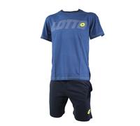 Completo Sportivo cotone Bambino Ragazzo LOTTO Pigiama corto 10 12 14 16 anni