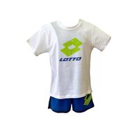Completo Sportivo cotone Bambino Ragazzo LOTTO Pigiama corto 10 12 14 16 anni