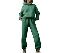 Completo Sportivo Donna Cotone Oversize Felpa Con Cappuccio E Jogging Pantaloni Tuta Due Pezzi Leggera Set Sportivo Taglie Forti Casual Tute Da Lavoro Complete Corsa Firmate Tuta Palestra Moda Outfit