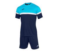 Joma Set Danubio, Blu Navy/Turchese Fluo, 6XS Uomo