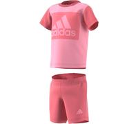 Completo sportivo per bambini Adidas Infants Essentials Rosa 3/6 mesi