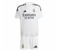 Completo Sportivo per Bambini Adidas Real Madrid 24/25 Home Kit Bianco