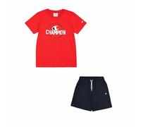 Completo Sportivo per Bambini Champion Rosso Blu Marino