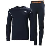 Helly Hansen Completo Lifa Active Blu Navy Arancione Bambini 10