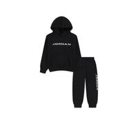 Completo Sportivo per Bambini Jordan Mj Stretch Hbr Flc Set Nero 2 Pezzi