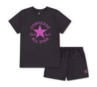 Completo T-shirt e shorts Grigio 8/10 anni - 126/138 cm Tinta unita
