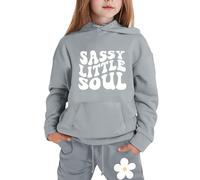 Completo T Shirt Pantalone Bambine Felpata Jogging Ginnastica Cordinata Felpa Full Print E Top+Pantalone Per Ragazze Bambina/Baby Body Set Bambini Inverno 2-14 Anni Bambina