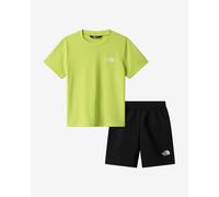 Completo The North Face 24/7 verde lime nero bambino - 6