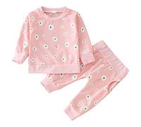 Completo Tuta Bambina e Bambino Set Felpe Pantaloni Sportivi Ragazzi Ragazze Abbigliamento 2 Pezzi Bambini Top Sportivo Manica Lunga Regalo Ragazza
