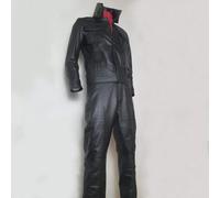 Completo tuta uomo Rock N Roll Elvis Presley Comeback Special nero in vera pelle