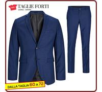 completo uomo abito TAGLIE FORTI giacca e pantalone da 60 alla 76 Jack Jones