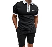 Completo Uomo Estivo Leggero Completo Cotone Estivi Complete Due Pezzi Magliette E Pantaloncini Curvy Tute Running Casual Offerta Sportive Completini Fitness Completino Palestra Training Allenamento