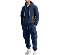 Completo Uomo - Pantaloni Classici e su Misura Abbigliamento Formale da Lavoro per Gentiluomo (Navy XL)