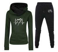 Completo Verde Donna Sportive Casacche Top Ciniglia Marrone Bianche Set Allenarsi Formose Canotta Smeraldo Latex Mutandine Maculata Femmina Semplice Lusso Incinte Vestiti