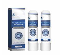 Complex Men's Nasal Inhaler,MenStick Nasal Inhaler,Restores Energy and Vitality,Natural Formula,Discomforts Nasals,Provides Everyday Comfort,for Business Travel Work (2)