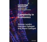 Simone Landini Mauro Gallegati Giacomo Gallega Complexity in Economi (Tascabile)