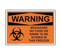 ComplianceSigns.com - Adesivo per etichette di sicurezza OSHA, 12,7 x 8,9 cm, confezione da 4