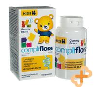 Compliflora Lacto Bifido 60 Gummies per Bambini con Vitamine Complesso B