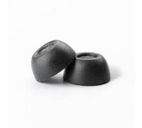 Comply 3 paia di tappi per le orecchie TrueGrip TW-700-B in memory foam universale per la maggior parte delle cuffie in-ear, taglia M