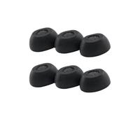 COMPLY Auricolari in memory foam per 1More Evo, Huawei Freebuds Pro 2, JBL Live Pro 2, JBL Quantum TWS, 3 paia, colore: nero