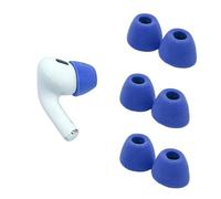 Comply Memory Foam Replacement Earbud Tips for Apple AirPods Pro 1 & 2 | Ultimate Comfort, Secure Fit, Superior Noise Isolation | Anti Slip, Prevent from Falling Out | Blue, Small (3 Pairs)