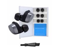 Comply Schiuma TrueGrip Premium Memory Foam Tips per Sennheiser Momentum 3, 4 & ACCENTUM, assortiti S, M, L, nero, 3 paia - isolamento acustico superiore, maggiore comfort, vestibilità sicura con
