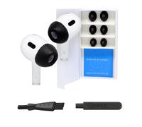 COMPLY Tappi auricolari in schiuma per Apple AirPods Pro Gen 1 & 2, taglia S, successore della Limited Edition 3.0, con strumento di smontaggio e pulizia, Phantom Black, 3 paia