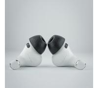 Comply TrueGrip MAX | Almohadillas de espuma viscoelástica premium de repuesto para APPLE AirPods Pro (3 generación) | Tecnología SmartSkin™ | Excelente aislamiento acústico | Blanco, talla S, 3 pares