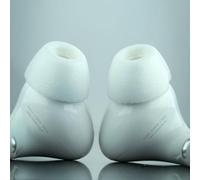 Comply TrueGrip MAX | Tappi auricolari di ricambio premium in memory foam per APPLE AirPods Pro (1 e 2 generazione) | Tecnologia SmartSkin™ | bianco, taglia L, 1 paio