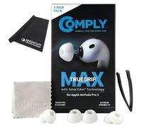 Comply TrueGrip MAX - Tappi auricolari per pods Pro 3, colore bianco, taglia S, con panno keepdrum