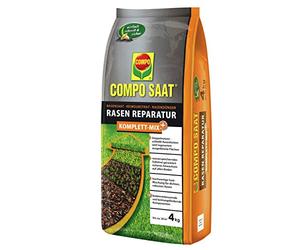 Compo 21601 Saat Komplett Mix plus - Miscela completa per la rigenerazione del prato, per una superficie fino a 20 m², 4 kg