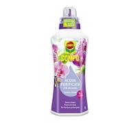 COMPO, Acqua purificata per Orchidee, Senza calcare e povera di cloro, Per fioriture più intense e durature, 1 Litro
