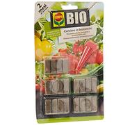 COMPO BIO Concime in Bastoncini per Piante Orticole, Aromatiche e Ornamentali in Vaso, Fertilizzante per Orto a Lungo Termine, 20 Pezzi