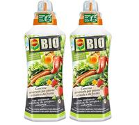 COMPO BIO Concime Liquido Per Piante Orticole e da Frutto, 1L (Confezione da 2)