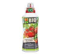 COMPO BIO Concime Liquido Per Pomodori, Ricco in Potassio, 1L | Concime biologico per pomodori e ortaggi: consentito in agricoltura biologica per raccolti ricchi e saporiti
