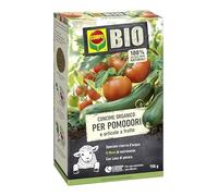 COMPO BIO Concime Organico Per Pomodori e Orticole a Frutto, 750g | Concime biologico: Formulato con lana di pecora, fornisce fino a 5 mesi di nutrimento. Consentito in agricoltura biologica