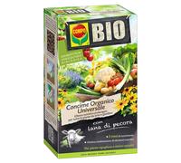COMPO BIO Concime Universale Organico per Piante da Orto e da Giardino Con Lana