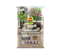 COMPO Bio Granuplant - Granulato drenante e piante, pietra pomice naturale al 100%, alternativa sostenibile all'argilla espansa, 5 litri
