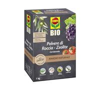 COMPO BIO Polvere di Roccia - Zeolite, Potenziatore delle Difese delle Piante nei confronti di Insetti e Funghi, 100% Naturale, 1 kg