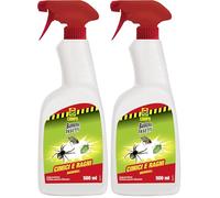 COMPO Cimici & Ragni, Insetticida e Acaricida Liquido, Barriera Insetti, 500 ml (Confezione da 2)