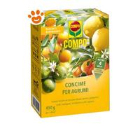 COMPO Concime a Lenta Cessione per Agrumi, Granuli Pronti all'Uso, Con Misurino Dosatore, 850 g