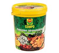 COMPO Concime Idrosolubile Universale, Per Piante dell'Orto, del Giardino, da Balcone e per Tappeti Erbosi, Con cucchiaio dosatore, 1,2 kg