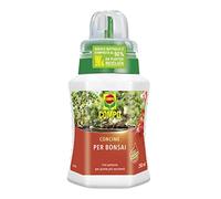 COMPO Concime Liquido per Bonsai, Per bonsai da interno e da esterno, Con tappo graduato, 250 ml