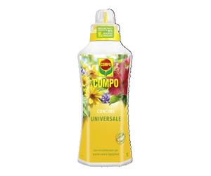 COMPO Concime Liquido Universale, Ideale per tutte le Piante, 1L | Concime per piante d'appartamento , Per un nutrimento equilibrato e uno sviluppo sano della pianta, Azione immediata