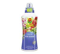 COMPO Concime per Gerani, Liquido, Per fioriture magnifiche e foglie robuste, 1 l