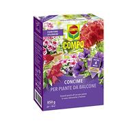 COMPO Concime per Piante da Balcone, Granuli Pronti all'Uso per Piante in Vaso, Balconette e Fioriere, 850 g
