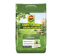 COMPO FLORANID, Concime per Prato, Concime Granulare, Per un Manto Erboso Sano e Rigoglioso, Nutrimento fino a 4 Mesi, 4 kg